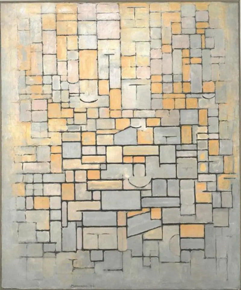 Tablo No: I - Piet Mondrian