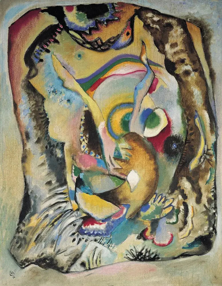 Açık zeminli tablo - Vassily Kandinsky