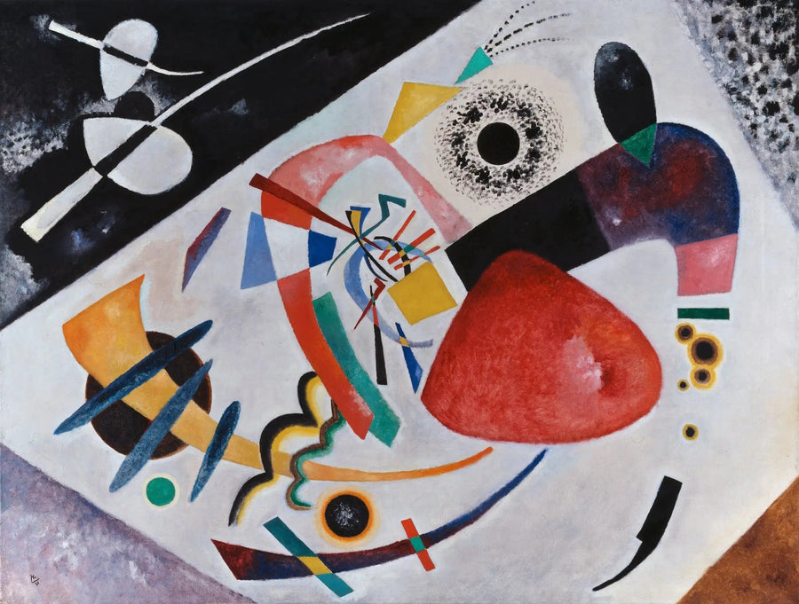 Kırmızı Lekeler II - Vassily Kandinsky