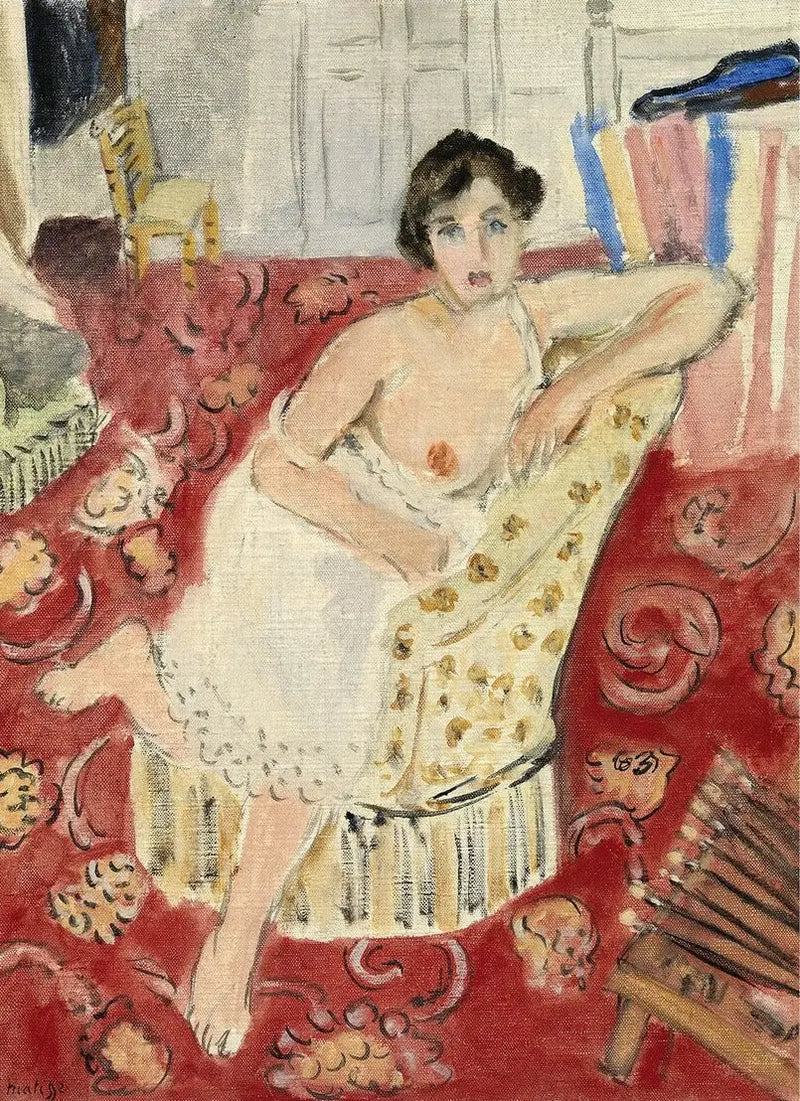 Kırmızı halı - Henri Matisse
