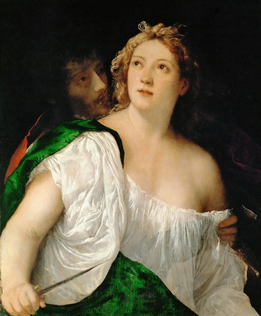 Tarquin ve Lucretia - Titian
