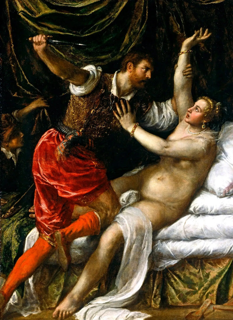 Tarquin ve Lucretia - Titian