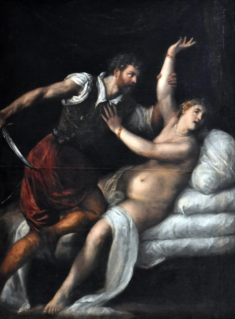 Tarquin ve Lucretia - Titian