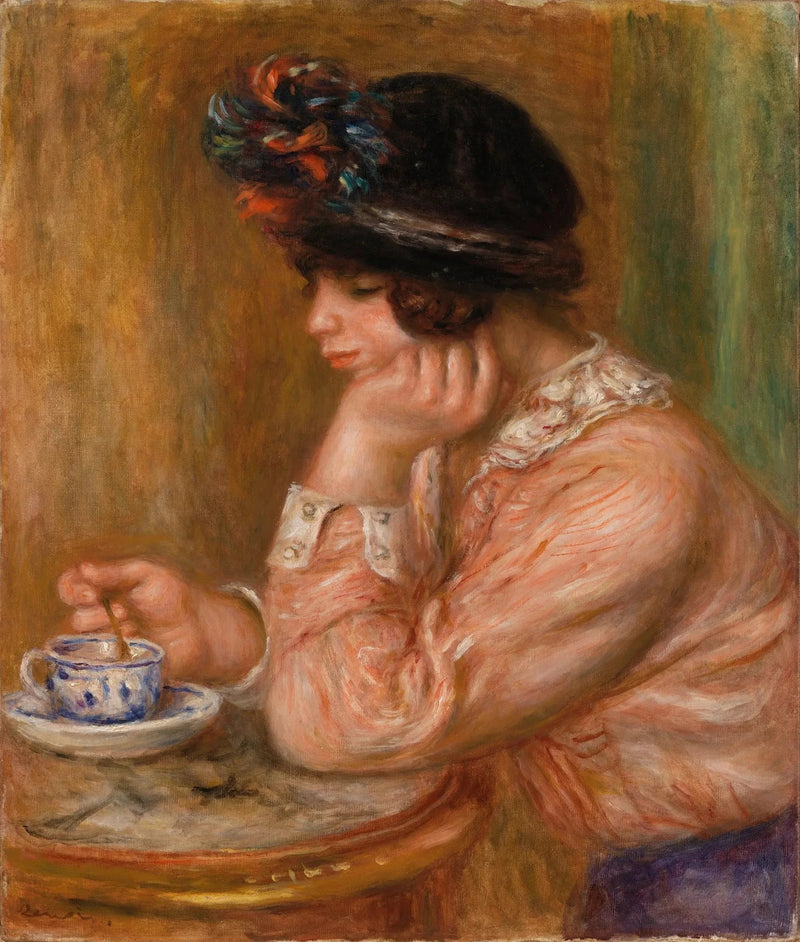Çikolata Fincanı (Çikolata Fincanı) - Pierre-Auguste Renoir