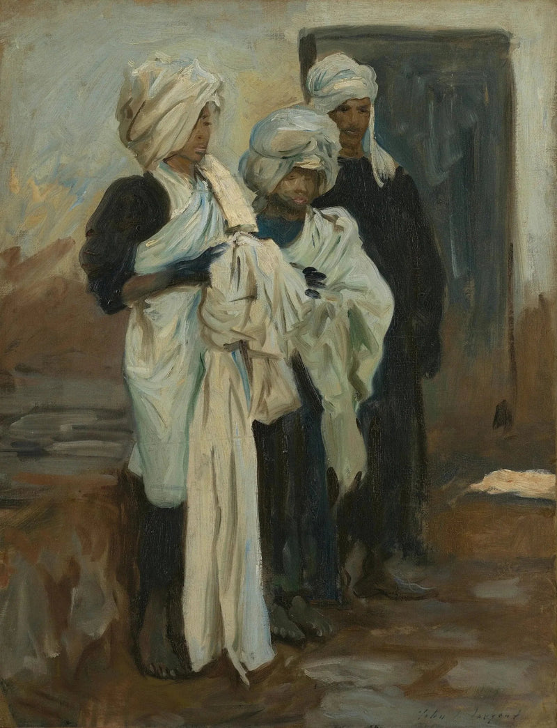 Mısır Indigo Boyacıları - John Singer Sargent