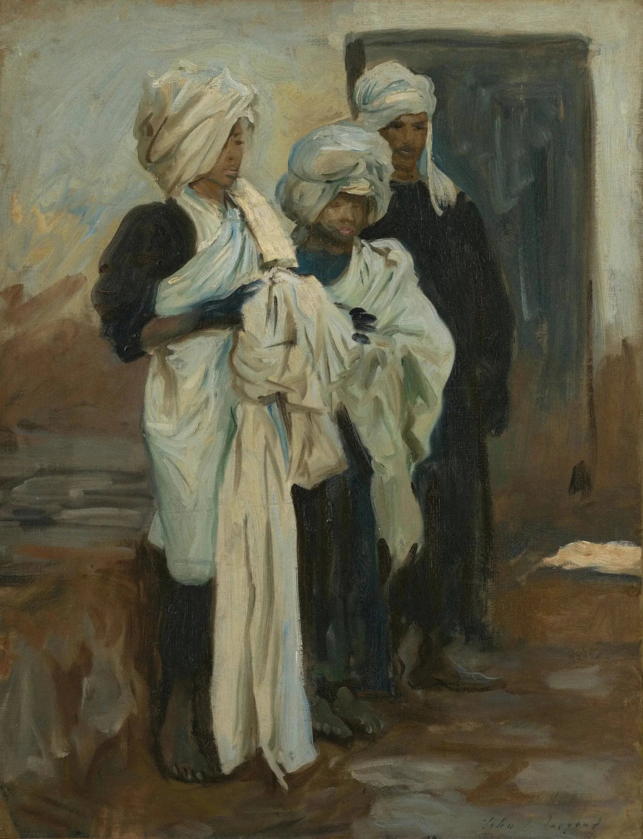 Mısır Indigo Boyacıları - John Singer Sargent