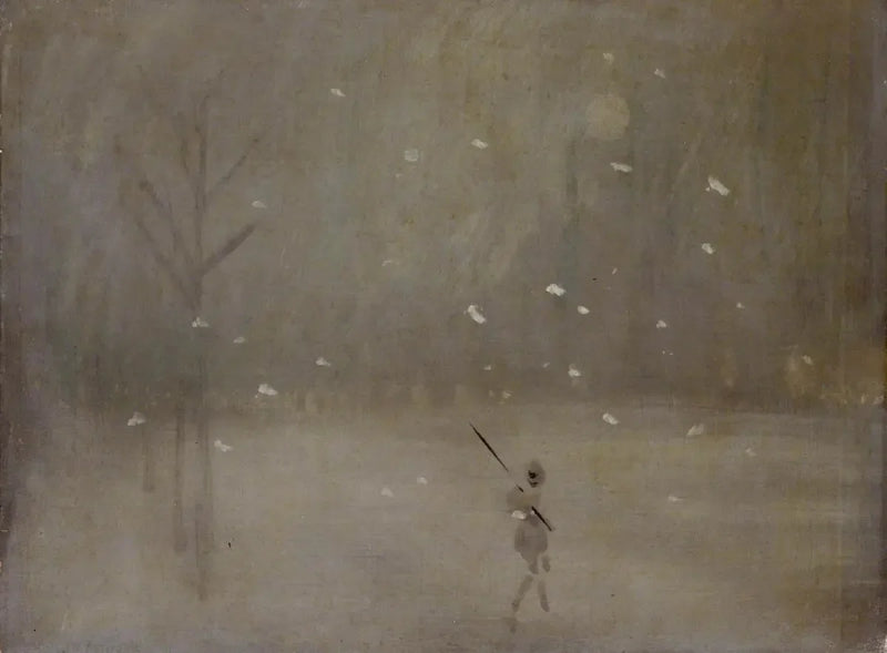 Kar Fırtınası: Gece - James Abbott McNeill Whistler