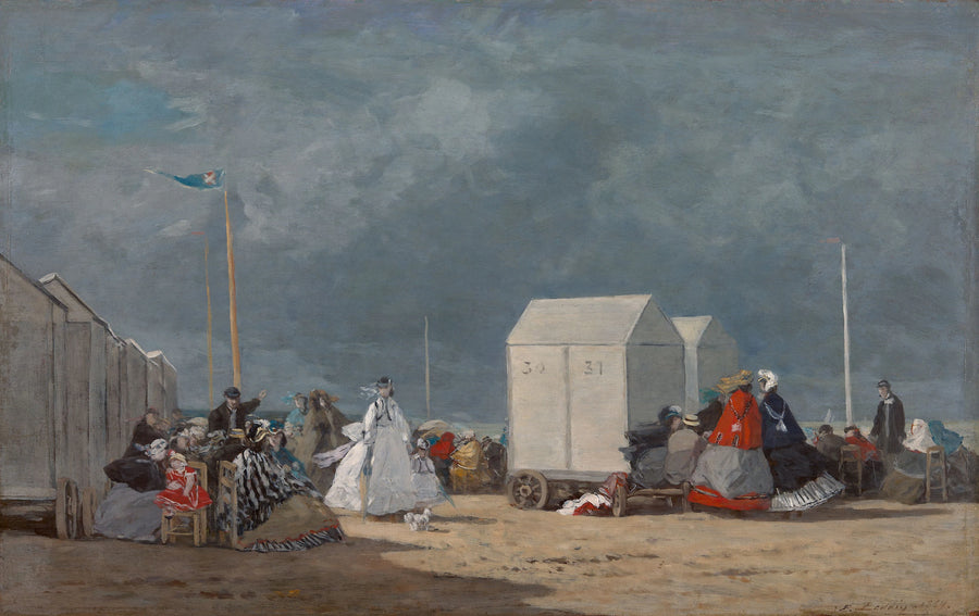 Tempête en approche - Eugène Boudin