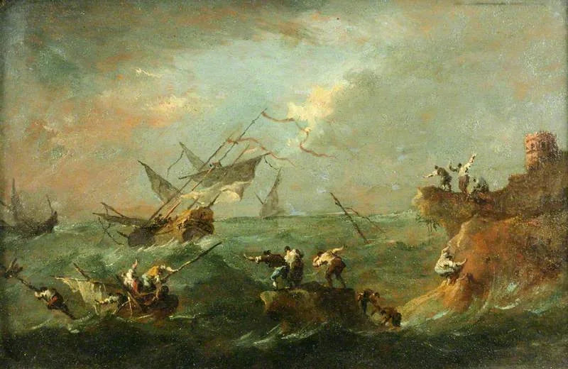 Deniz Fırtınası - Francesco Guardi
