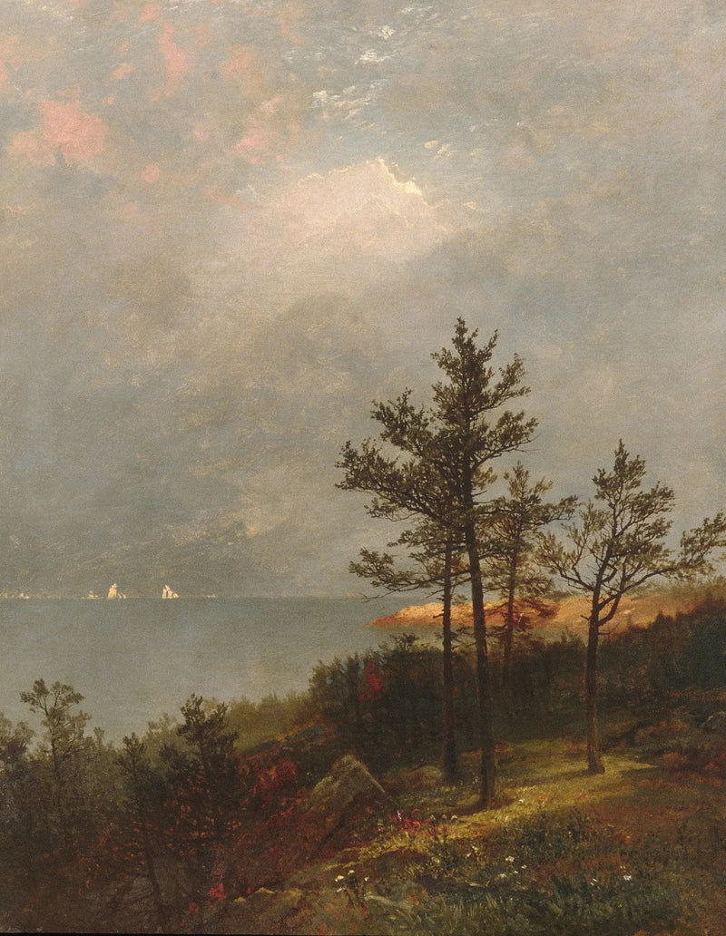 Long Island Boğazı'nda Yaklaşan Fırtına - John Frederick Kensett