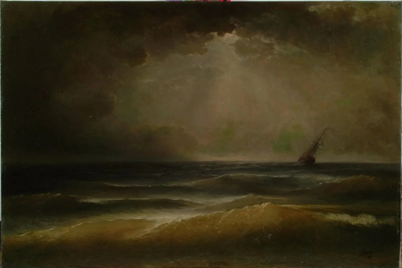 Fırtına - Ivan Aïvazovski