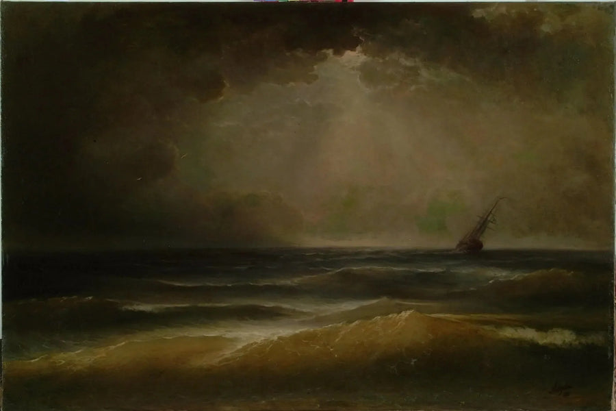 Fırtına - Ivan Aïvazovski