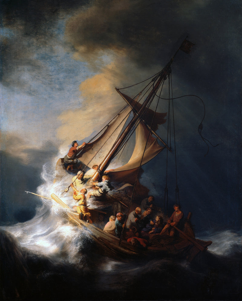 Galile Gölü'nde Fırtına - Rembrandt
