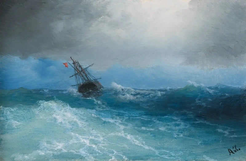 Hazırlanan Fırtına - Ivan Aïvazovski