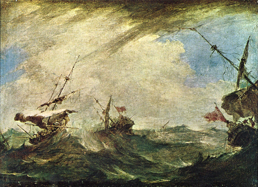 Deniz Üzerinde Fırtına - Francesco Guardi