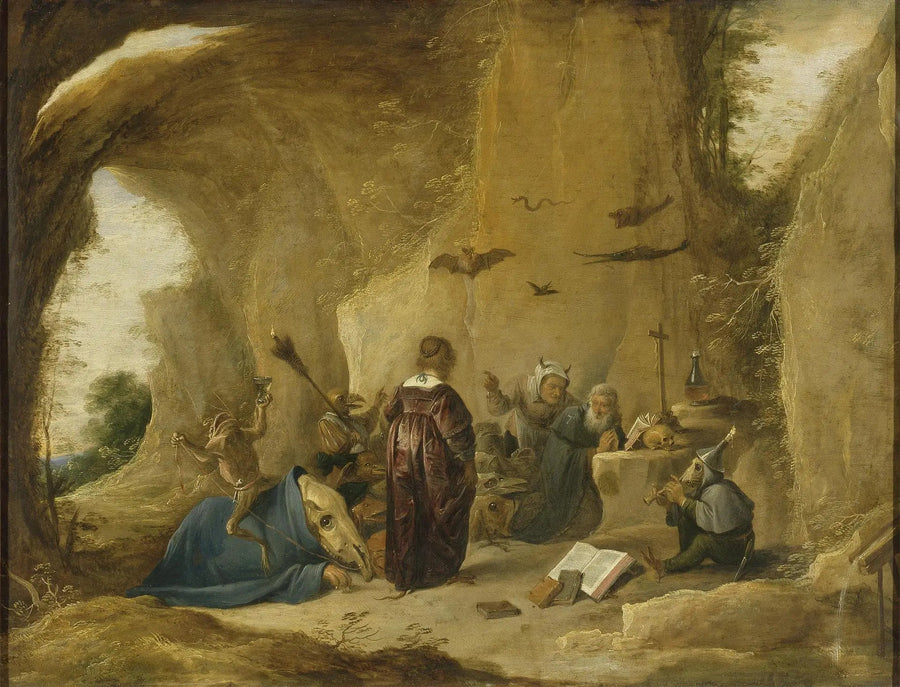 Aziz Antonius'un İntiharı - David Teniers genç