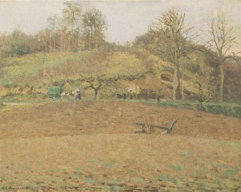 İşlenmiş Topraklar - Camille Pissarro