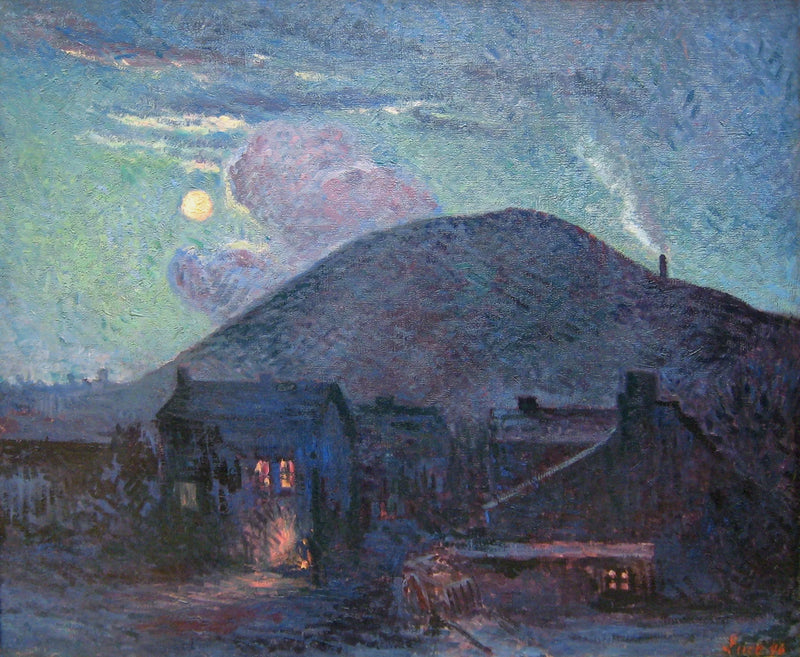 Kömür Madeni Yatakları - Maximilien Luce