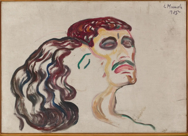 Baş başa - Edvard Munch