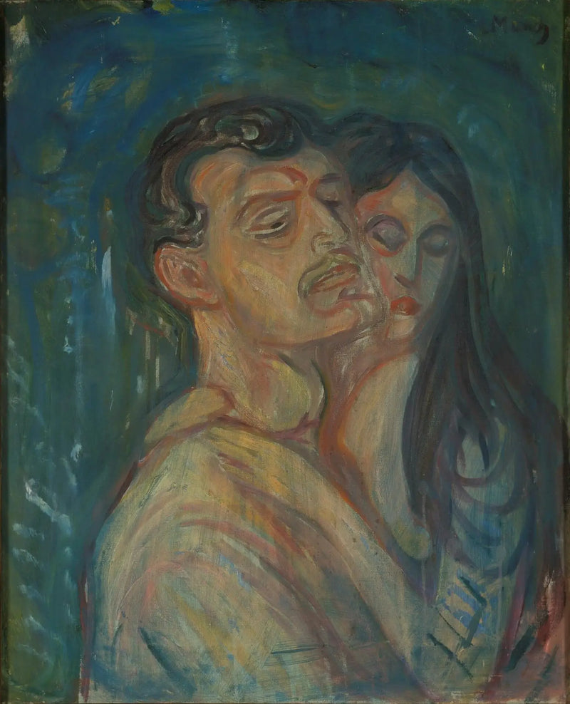 Baş başa - Edvard Munch