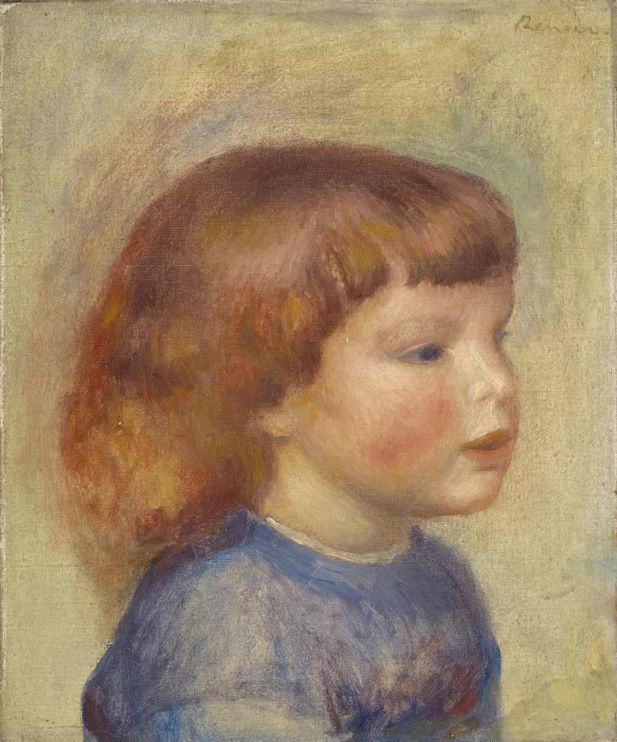 Çocuk Başlığı - Pierre-Auguste Renoir