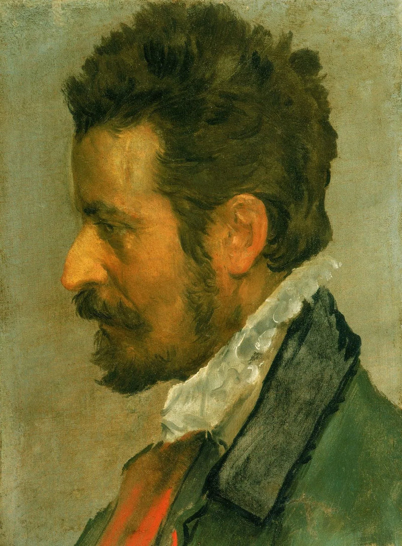 Profilde Adam Başı - Annibale Carracci