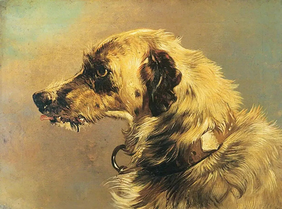 Koşan Bir Köpek Başlığı - Edwin Henry Landseer