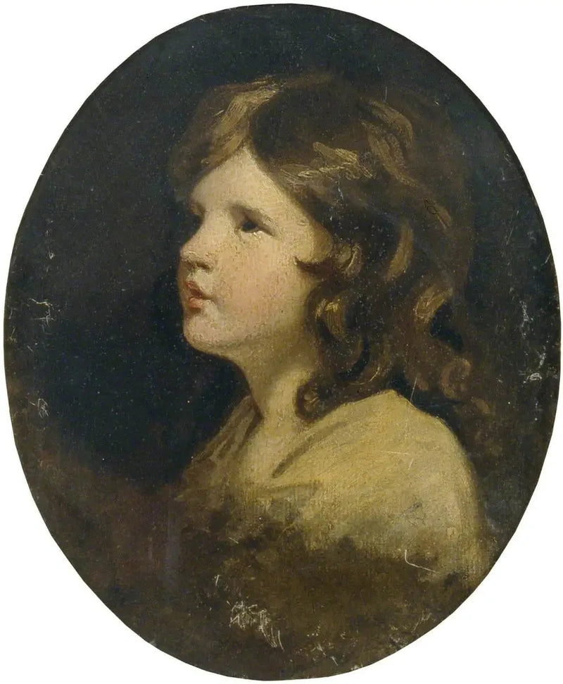 Bir Çocuk Başlığı - Joshua Reynolds