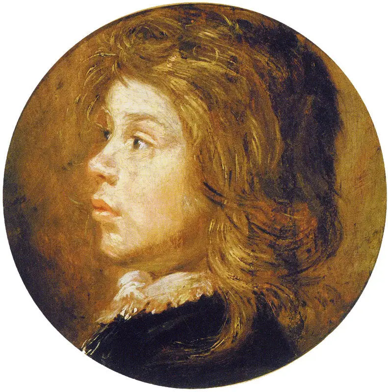 Sol yana dönük bir çocuk başı - Frans Hals