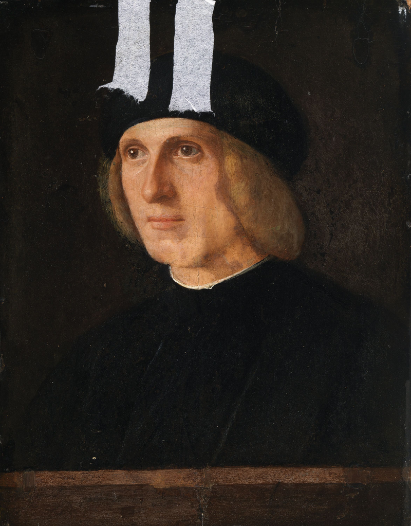 Bir Beyefendinin Başlığı - Giovanni Bellini