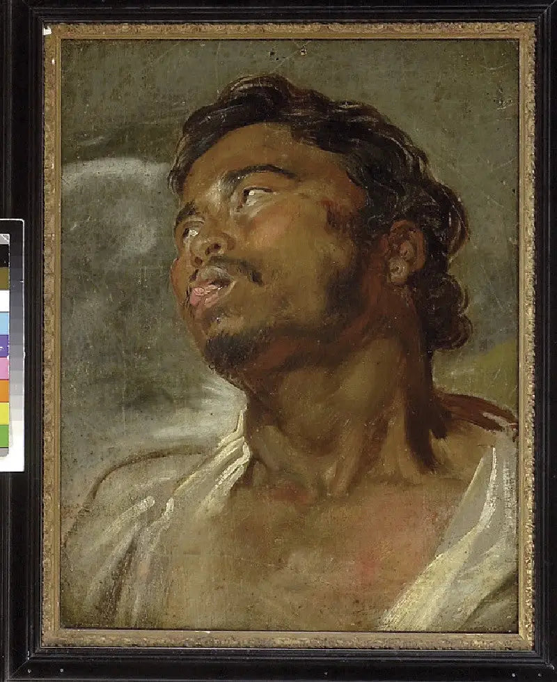 Bir Siyah Adamun Başlığı - Antoine van Dyck