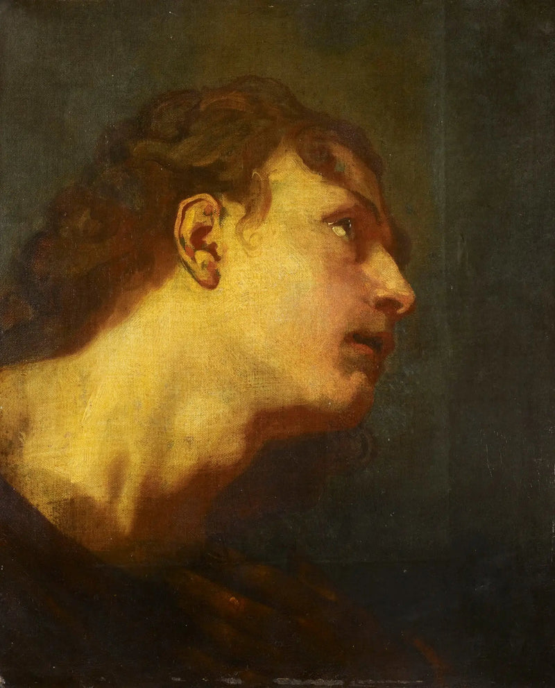 Genç Bir Adamun Başı - Antoine van Dyck