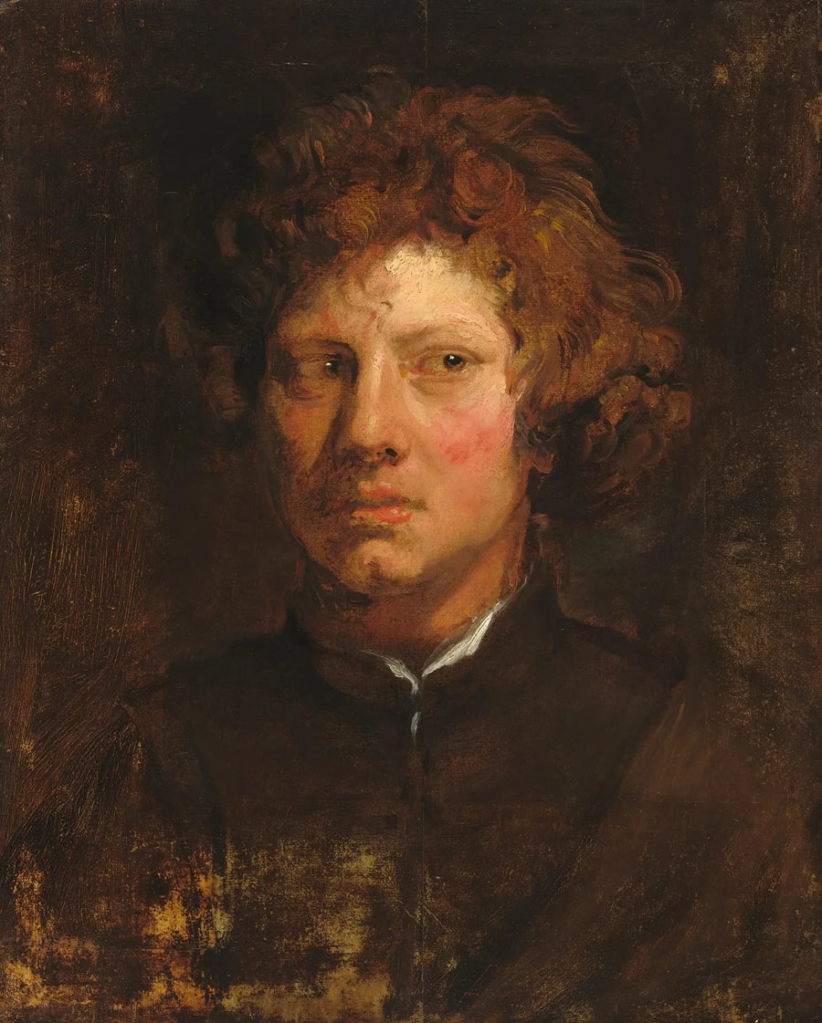 Genç Bir Adamun Başı - Antoine van Dyck