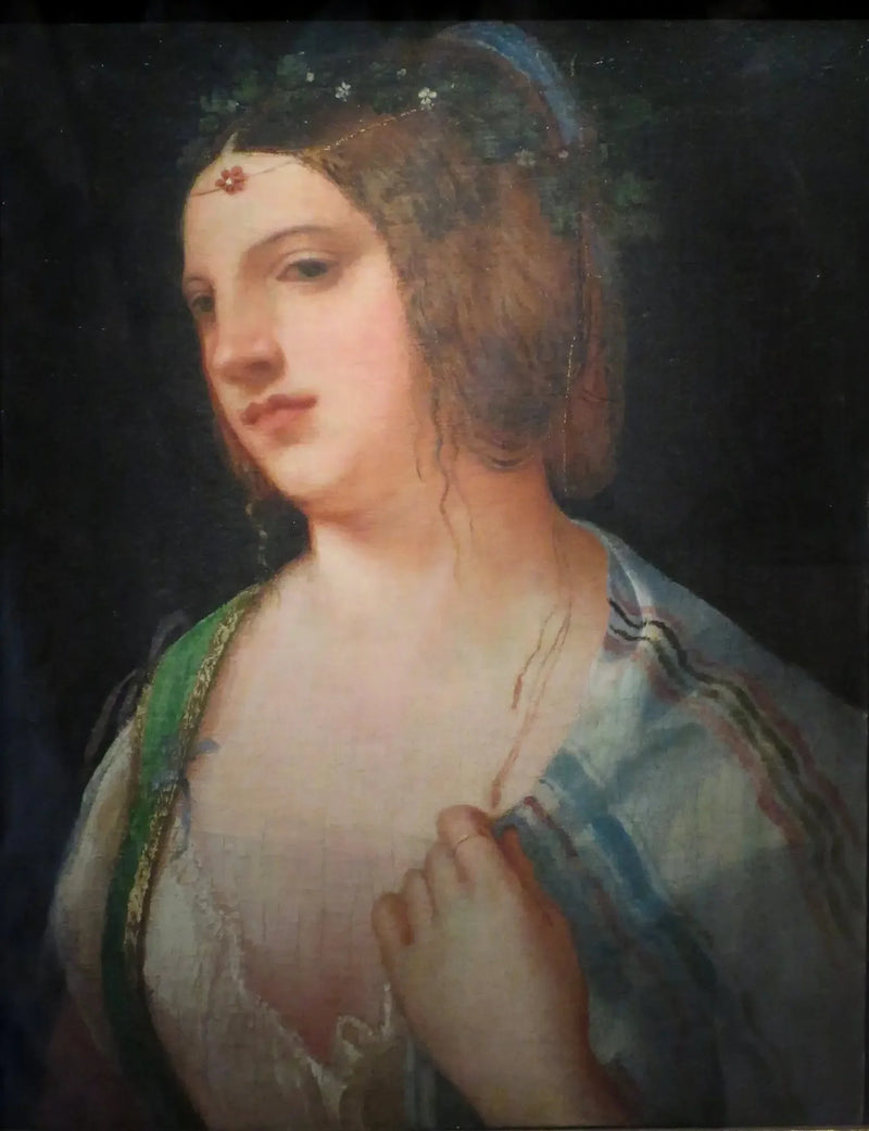 Genç Venedikli Bir Kızın Başı - Giorgione