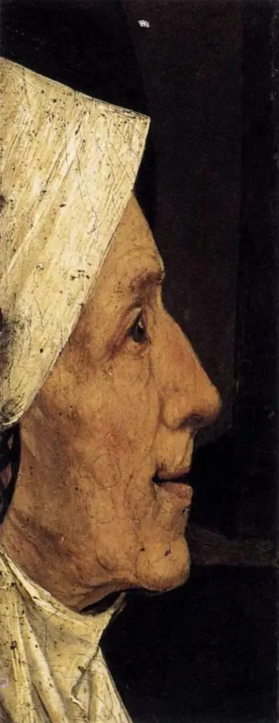 Yaşlı bir kadının başı - Hieronymus Bosch