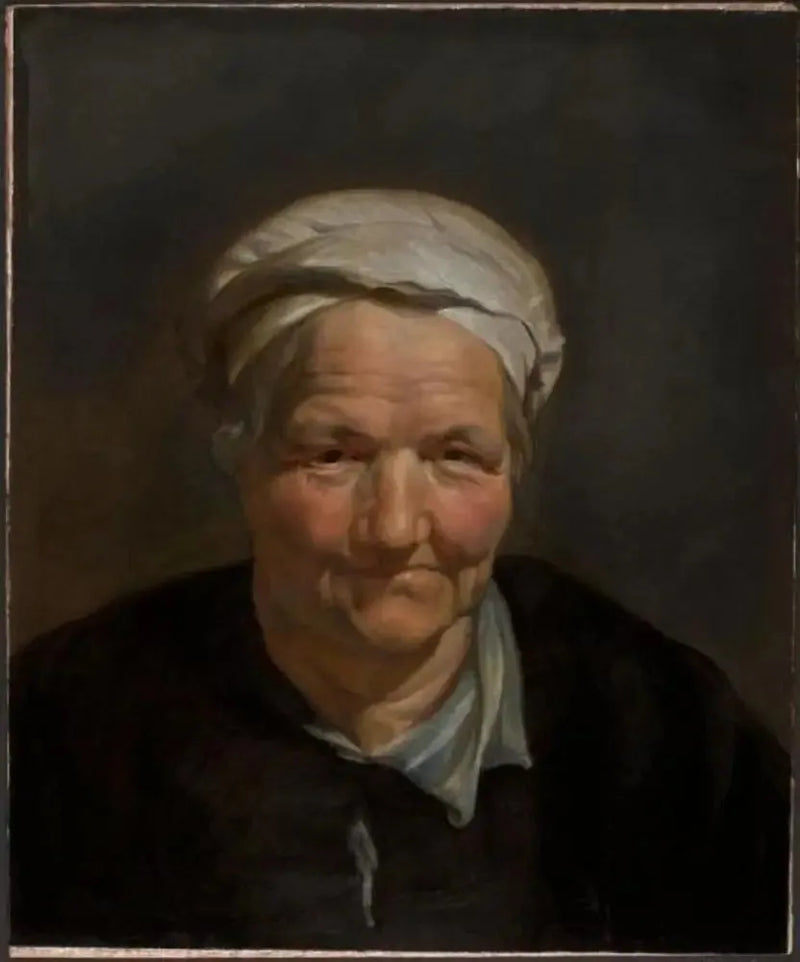 Yaşlı bir kadının başı - Peter Paul Rubens