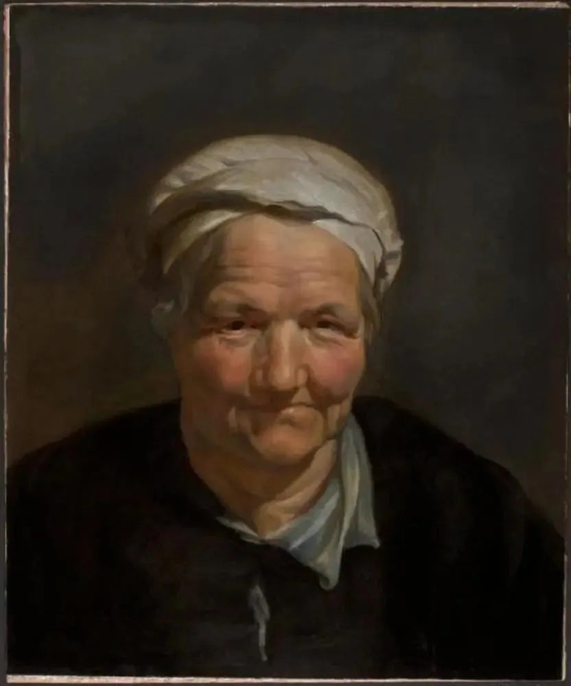 Yaşlı bir kadının başı - Peter Paul Rubens
