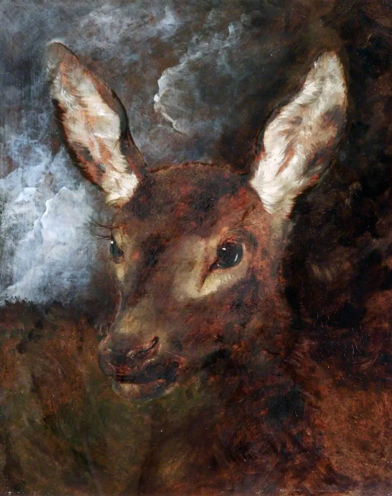 Geyik Başlığı - Edwin Henry Landseer