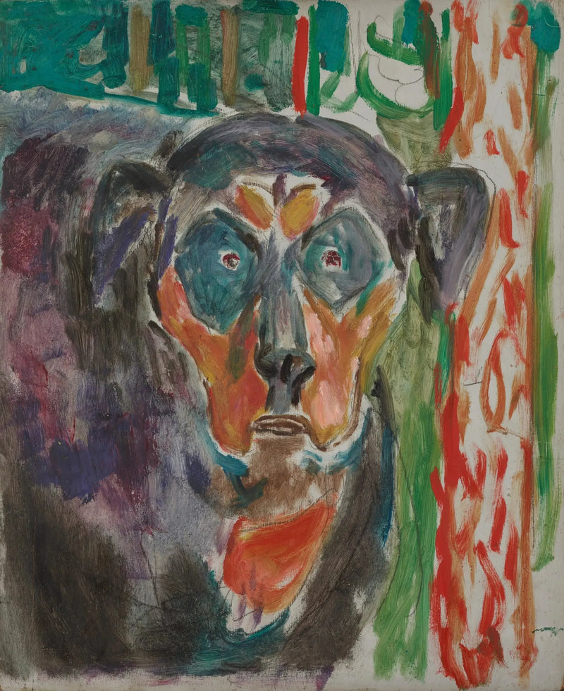 Köpek Başı - Edvard Munch