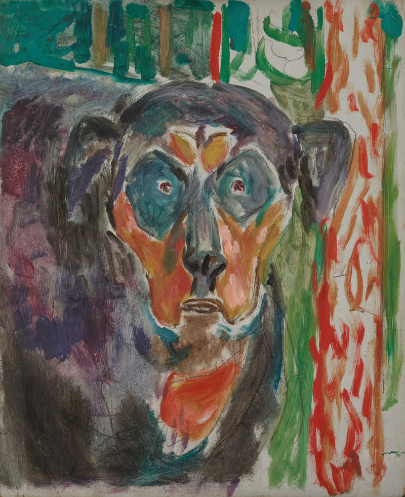 Köpek Başı - Edvard Munch