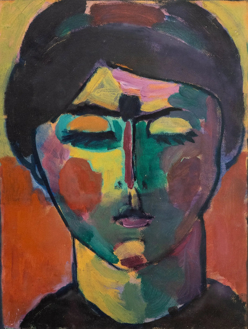 Kadın Başlığı - Alexej von Jawlensky