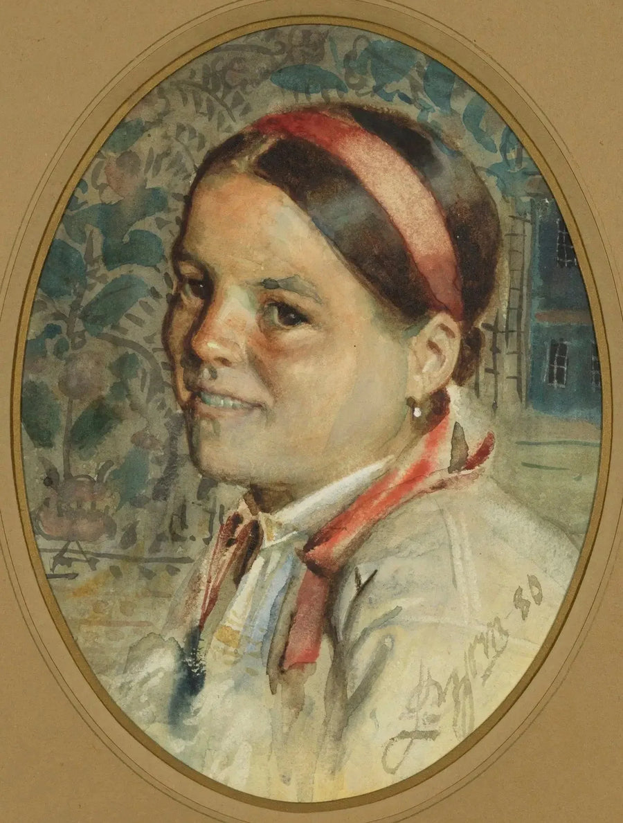 Kadın Başlığı - Anders Zorn
