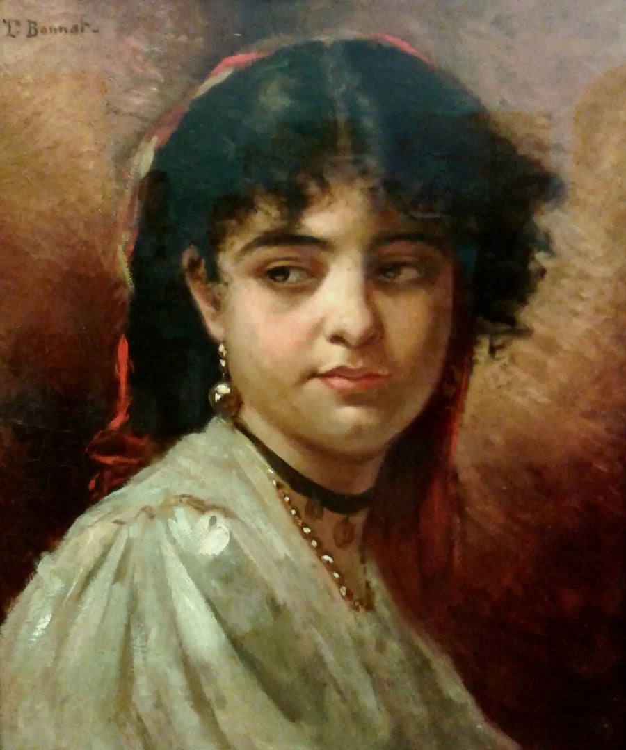 Kadın Başlığı - Léon Bonnat
