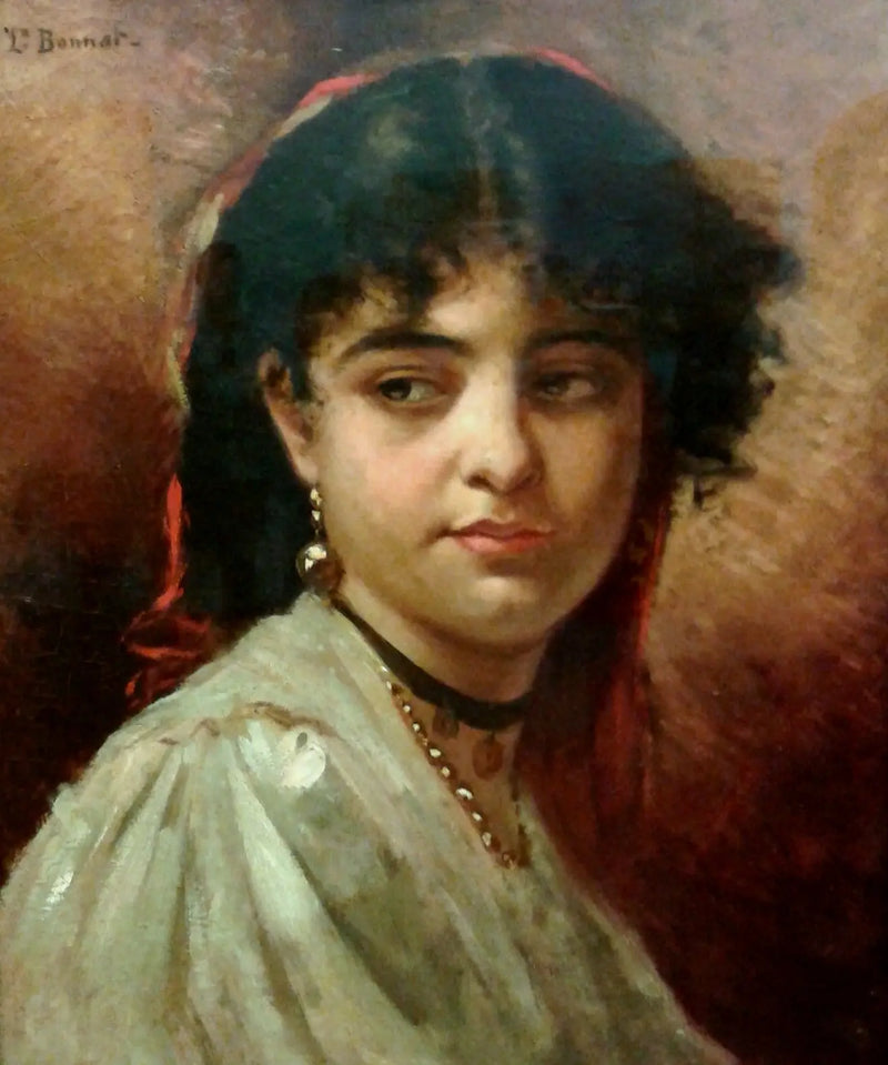 Kadın Başlığı - Léon Bonnat