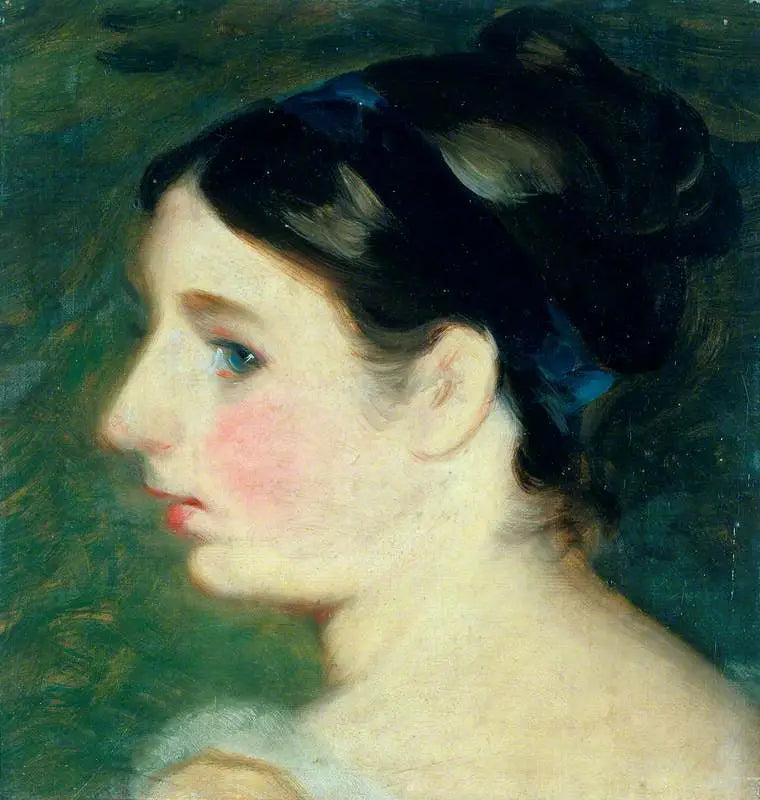 Kız başı (muhtemelen Mary Constable portresi) - John Constable