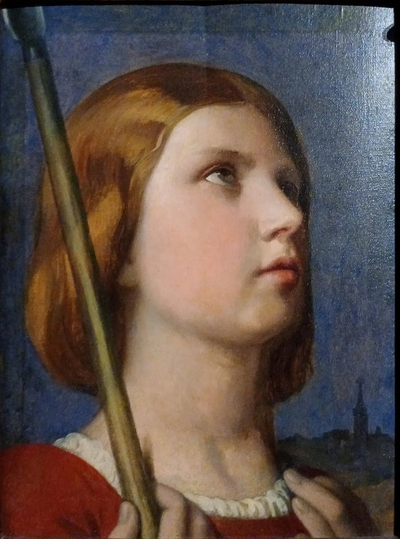 Jeanne d'Arc'ın ekstazdaki başı - Jean-Auguste-Dominique Ingres
