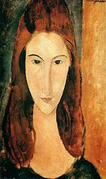 Jeanne Hébuterne'in Yüzü - Amedeo Modigliani