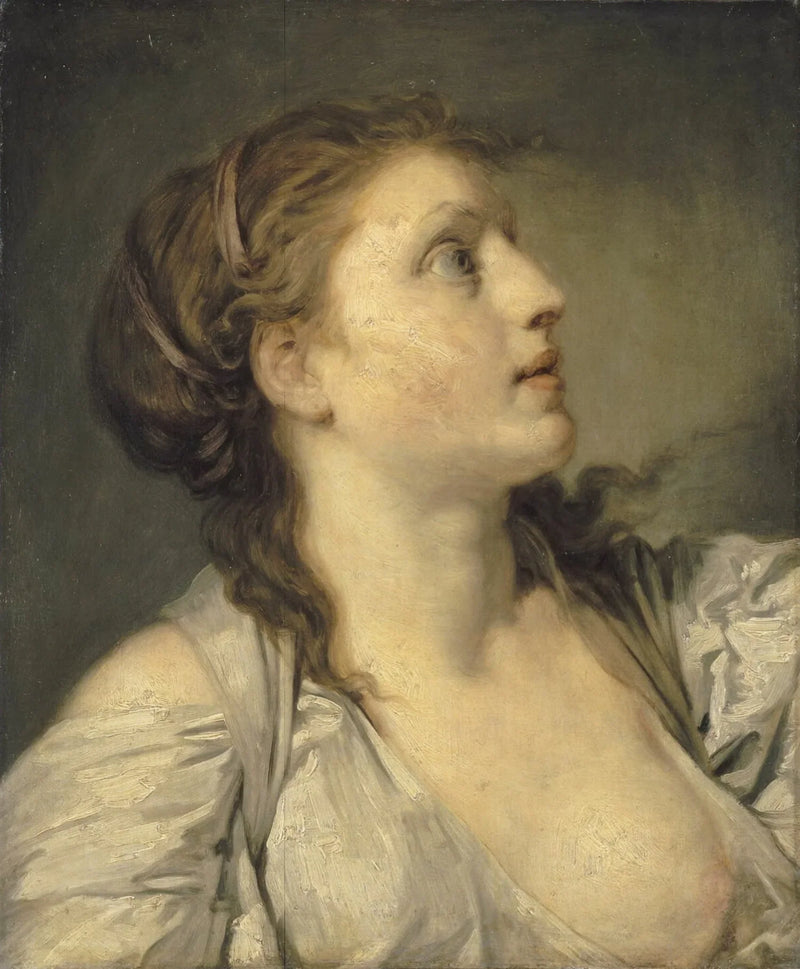 Genç Kız Başlığı - Jean-Baptiste Greuze