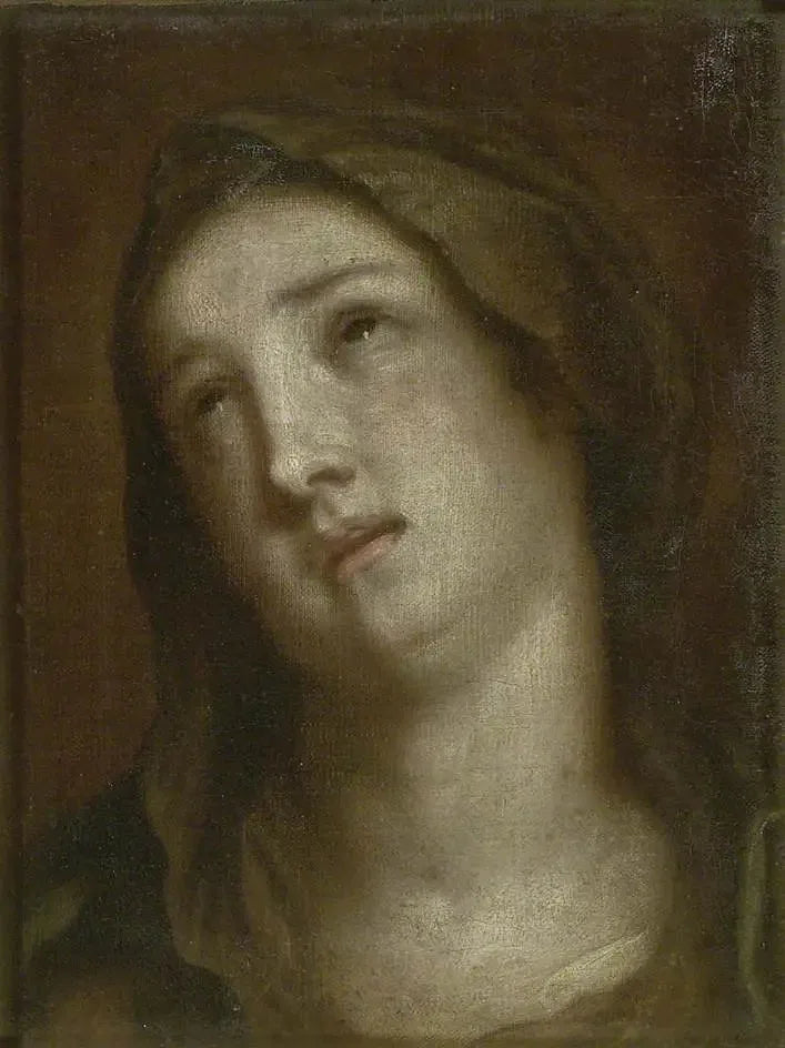 Meryem Ana'nın Yaslı Başlığı - Antoine van Dyck