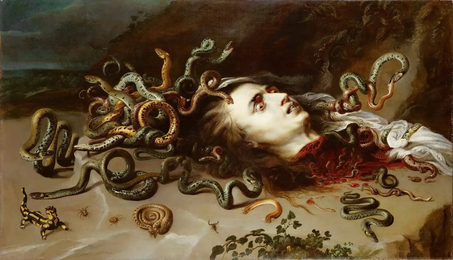 Medusa Başlığı - Peter Paul Rubens